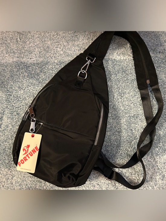 Handbags - Fortune&Mouse Black Cross Body Bag